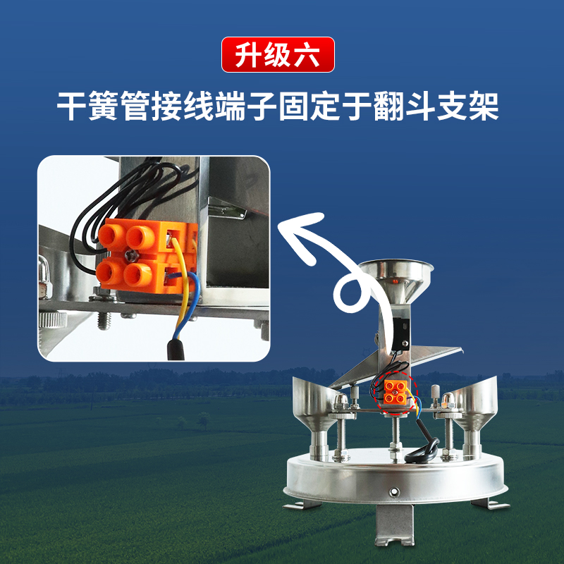 翻斗式不锈钢雨量计（型号：RS-YL-*-7）