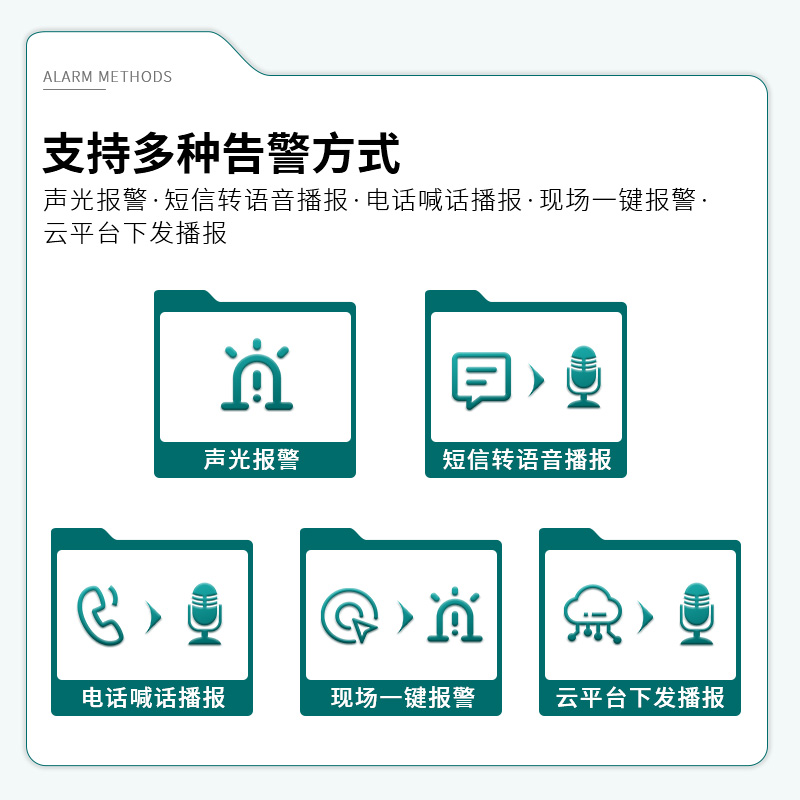 户外4G语音告警广播站