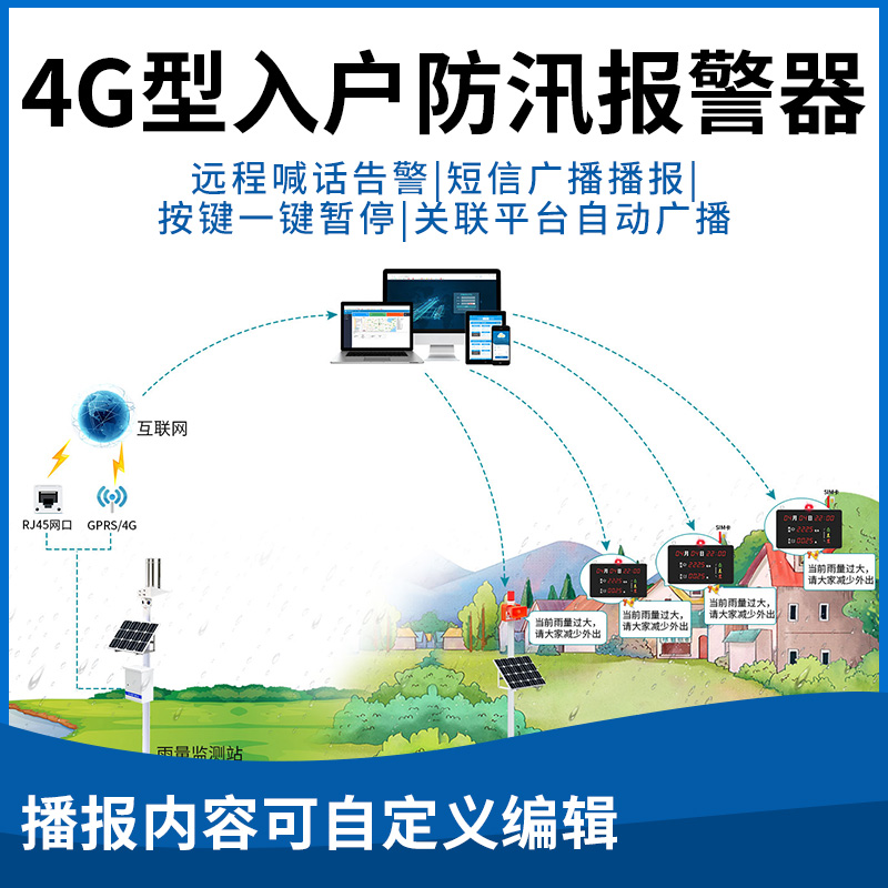入户式4G语音报警器