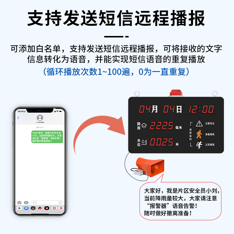 入户式4G语音报警器