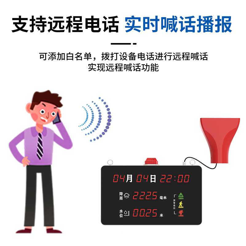 入户式4G语音报警器