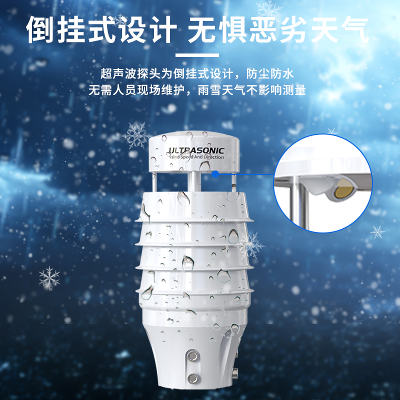 小型超声波风速风向变送器（40kHz 升级款）