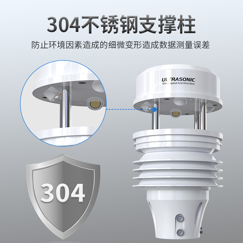超声波风速风向变送器（200kHz 升级款）