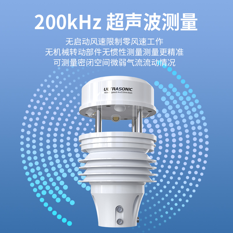 超声波风速风向变送器（200kHz 升级款）