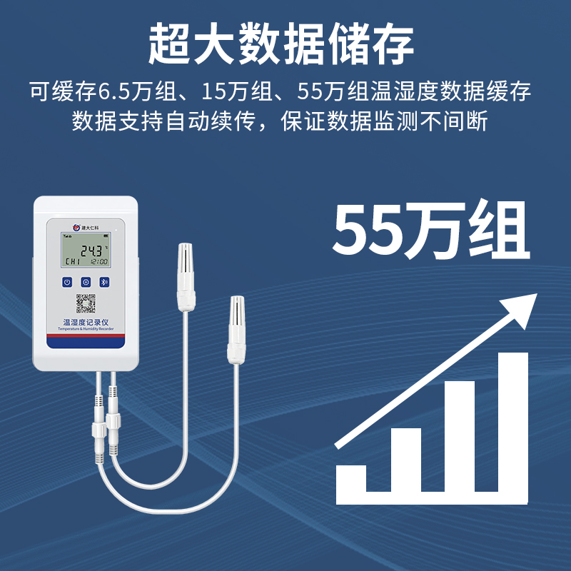 4G型高防护温湿度记录仪