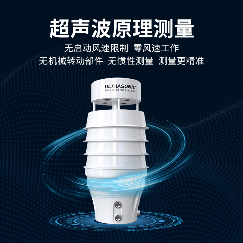 小型超声波一体式多要素气象变送器