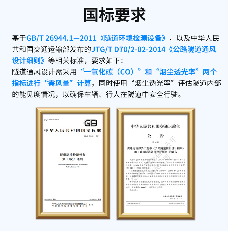 COVI隧道能见度检测仪