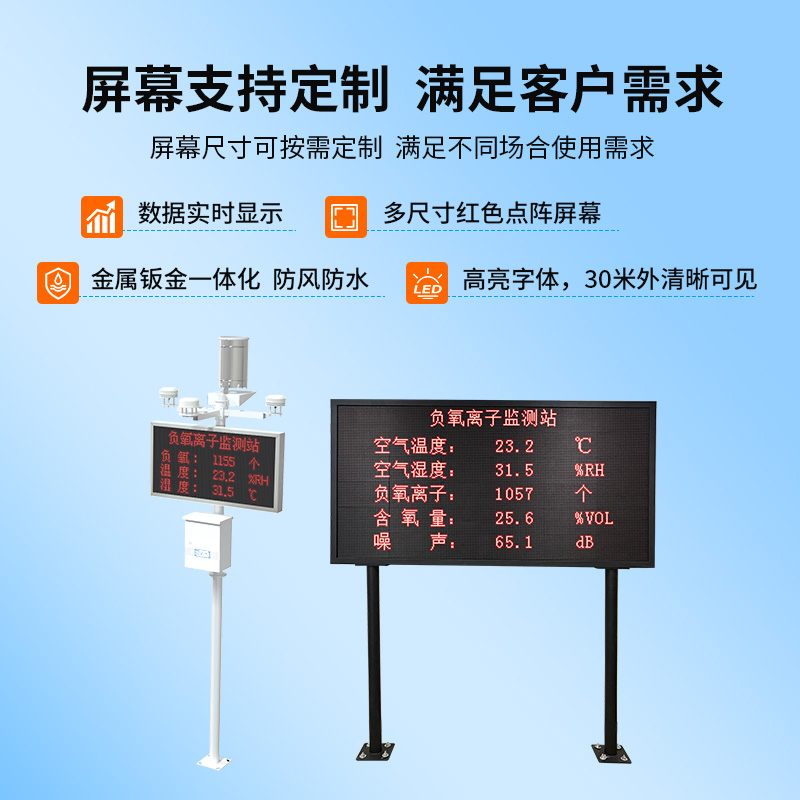 景区负氧离子监测站