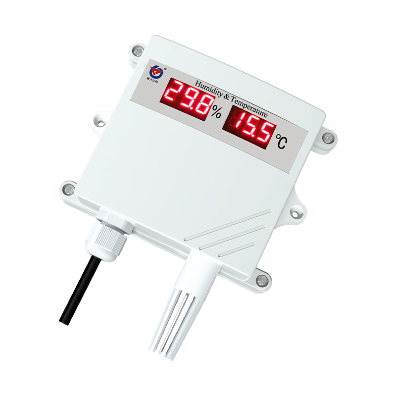工业级防水壳数码管温湿度变送器