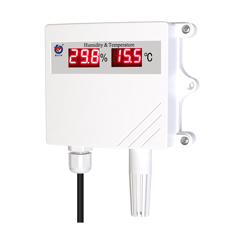 工业级防水壳数码管温湿度变送器