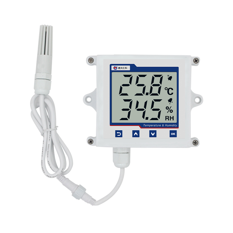防水壳液晶显示温湿度变送器