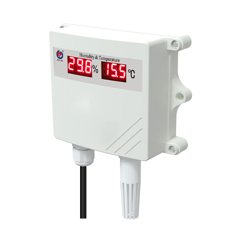 工业级防水壳数码管温湿度变送器