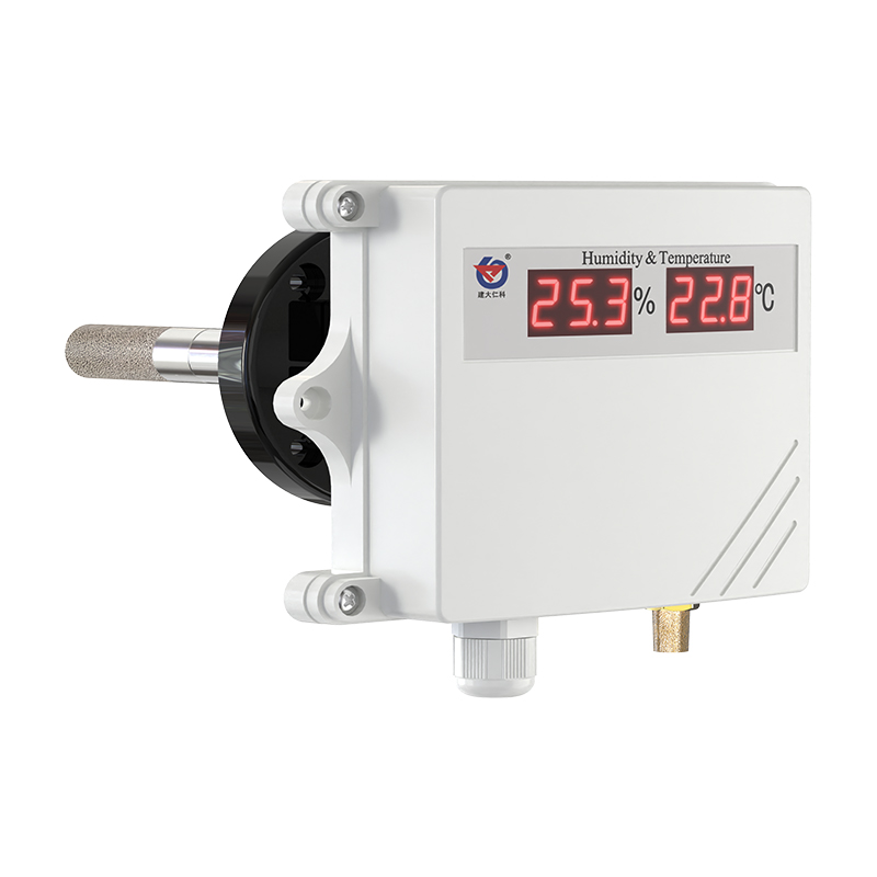 数显管道型温湿度变送器
