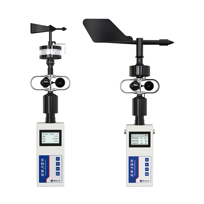 机械式手持气象站