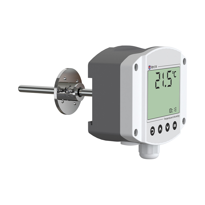 工业探杆式单温度变送器