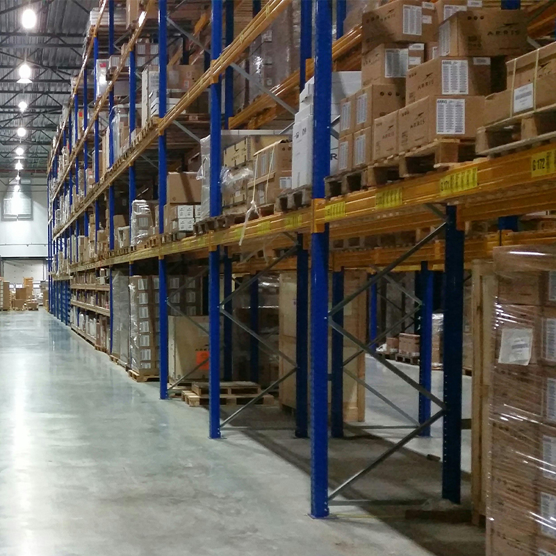 货架倾斜监测预警系统