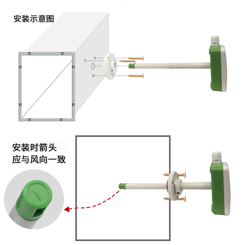 管道风速变送器