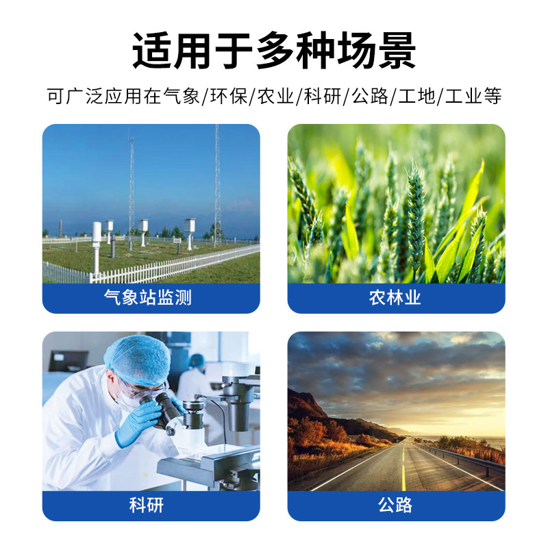 室外百叶箱型温湿度变送器（RS485型，可搭配其他要素）